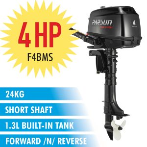 4HP PARSUN OUTBOARD MOTOR Short Shaft 4-Stroke Manual Start
